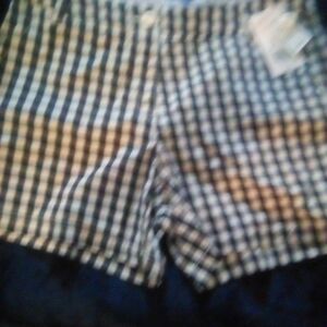 Classic Checkered Women's Cargo Shorts